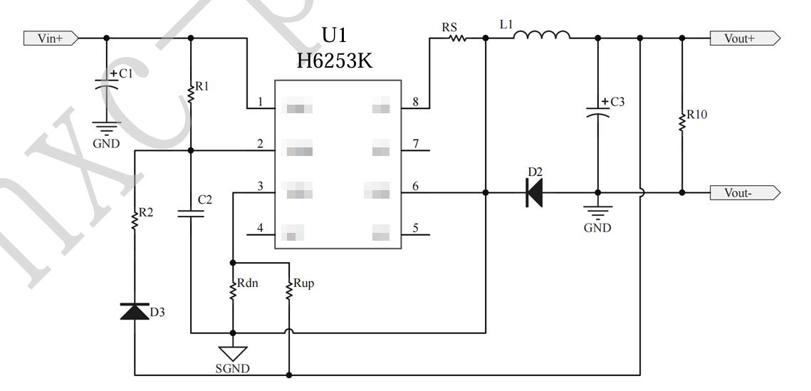 H6253K߉DCDC㉺ICоƬ ֧24V36V48V60V150VʹC(j)