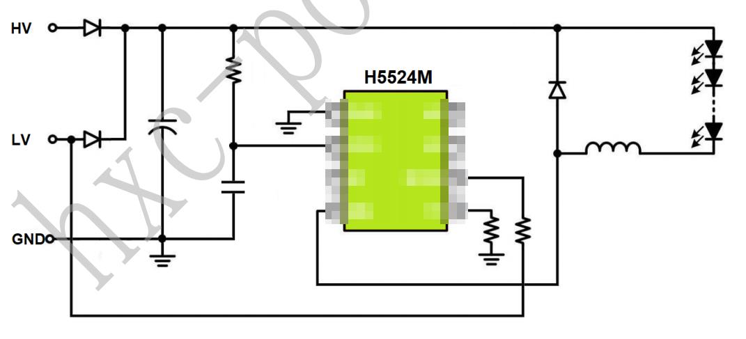 H5524Mߵ܇оƬ12V24V48V60V72V9Vh(yun)(ni)100VMOS