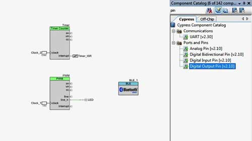 PSoC Creator A(ch)̳: BLE #6 PSoCĵ͹ģʽL늳m(x)rgҕl